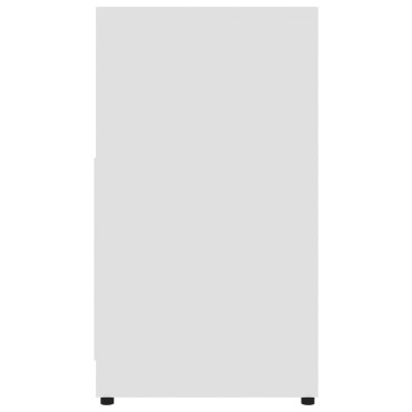 vidaXL Ντουλάπι Νιπτήρα Λευκό 60x33x61cm από Επεξ. Ξύλο 1 τεμ.