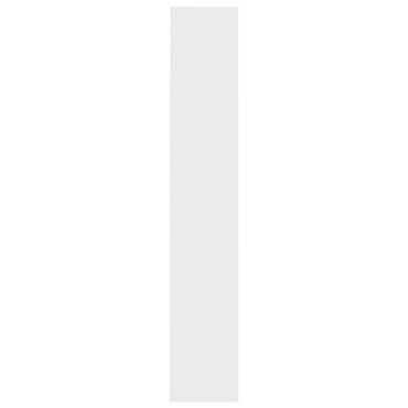 vidaXL Έπιπλα για CD 2 τεμ. Λευκά 21x16x93,5cm από Μοριοσανίδα