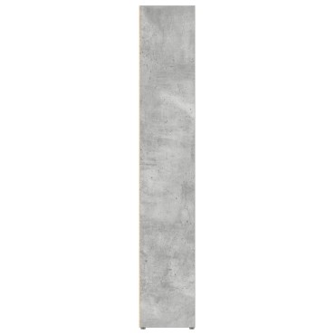 vidaXL Έπιπλα CD 2 τεμ. Γκρι Σκυροδέματος 21x16x93,5cm Μοριοσανίδα