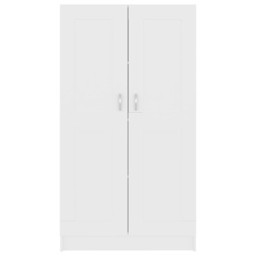 vidaXL Βιβλιοθήκη Λευκή 82,5x30,5x150cm Επεξ. Ξύλο 1 τεμ.