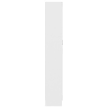 vidaXL Βιτρίνα Λευκή 82,5x30,5x185,5cm Επεξ. Ξύλο 1 τεμ.