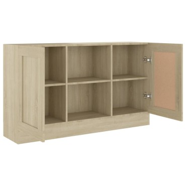 vidaXL Μπουφές Χρώμα Sonoma Δρυς 120x30,5x70cm από Επεξ. Ξύλο 1 τεμ.