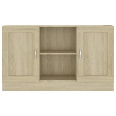vidaXL Μπουφές Χρώμα Sonoma Δρυς 120x30,5x70cm από Επεξ. Ξύλο 1 τεμ.