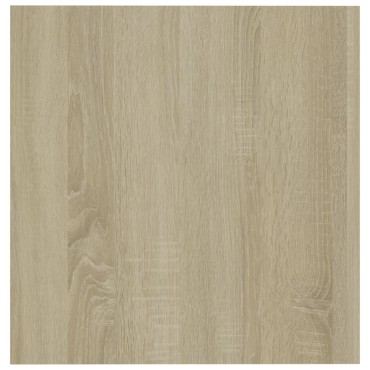 vidaXL Ντουλάπι Επιτοίχιο Sonoma Δρυς 80x39x40cm από Επεξ. Ξύλο 1 τεμ.