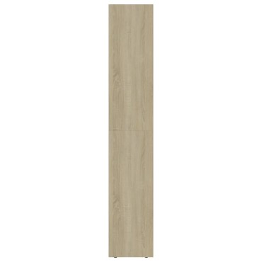 vidaXL Βιβλιοθήκη Χρώμα Sonoma Δρυς 36x30x171cm από Επεξ. Ξύλο 1 τεμ.