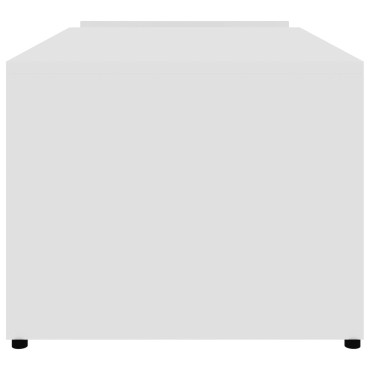 vidaXL Τραπεζάκι Σαλονιού Λευκό 90x45x35cm από Επεξ. Ξύλο 1 τεμ.