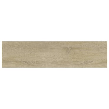 vidaXL Ράφια Βιβλιοθήκης 4 τεμ. Sonoma Δρυς 40x10x1,5cm Επεξ.Ξύλο