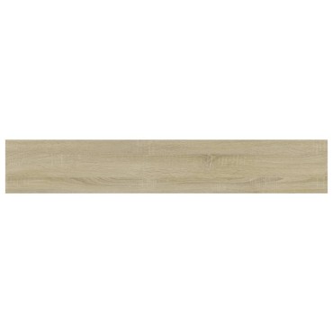 vidaXL Ράφια Βιβλιοθήκης 4 τεμ. Sonoma Δρυς 60x10x1,5cm Μοριοσανίδα
