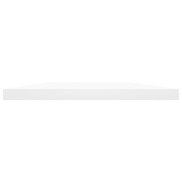 vidaXL Ράφια Βιβλιοθήκης 4 τεμ. Λευκά 60x20x1,5cm από Επεξ.Ξύλο