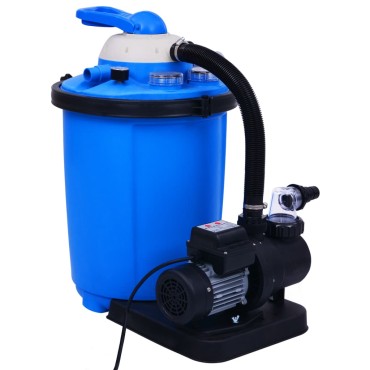 vidaXL Αντλία / Φίλτρο Άμμου με Χρονοδιακόπτη 550 W 50 Λίτρα