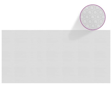 vidaXL Κάλυμμα Πισίνας Ηλιακό Γκρι 450x220 εκ. από Πολυαιθυλένιο