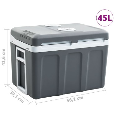 vidaXL Ψυγείο Φορητό Θερμοηλεκτρικό 40 Λίτρα 12 V 230 V
