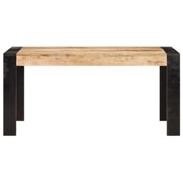 vidaXL Τραπεζαρία 160x80x76cm από Μασίφ Ξύλο Μάνγκο 1 τεμ.