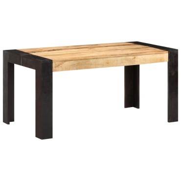 vidaXL Τραπεζαρία 160x80x76cm από Μασίφ Ξύλο Μάνγκο 1 τεμ.
