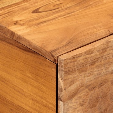 vidaXL Τραπεζάκι Σαλονιού 80x50x40cm από Μασίφ Ξύλο Ακακίας 1 τεμ.