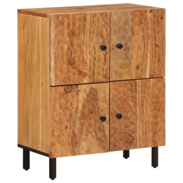 vidaXL Ντουλάπι Βοηθητικό 60x33x75cm από Μασίφ Ξύλο Ακακίας 1 τεμ.
