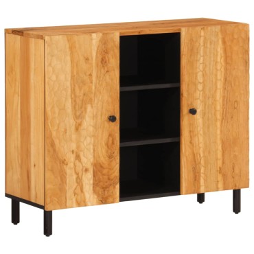 vidaXL Ντουλάπι Βοηθητικό 90x33x75cm από Μασίφ Ξύλο Ακακίας 1 τεμ.