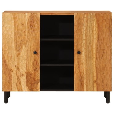 vidaXL Ντουλάπι Βοηθητικό 90x33x75cm από Μασίφ Ξύλο Ακακίας 1 τεμ.