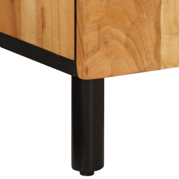 vidaXL Ντουλάπι Βοηθητικό 90x33x75cm από Μασίφ Ξύλο Ακακίας 1 τεμ.