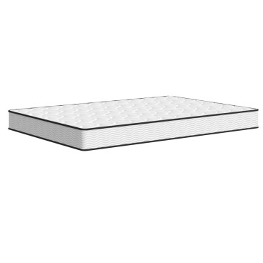 vidaXL Στρώμα με Bonnell Springs Μεσαία Σκληρότητα 140x200cm 1 τεμ. - Διπλό