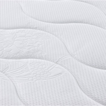 vidaXL Στρώμα με Bonnell Springs Μεσαία Σκληρότητα 140x200cm 1 τεμ. - Διπλό