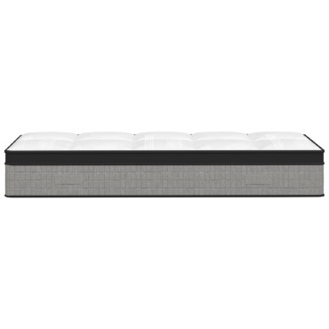 vidaXL Στρώμα με Pocket Springs Μεσαία Plus Σκληρότητα 90x200cm 1 τεμ. - Μονό