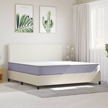 vidaXL Στρώμα Αφρού Medium Soft 200x200cm 1 τεμ. - Διπλό