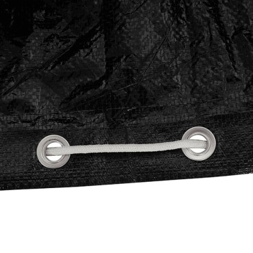 vidaXL Κάλυμμα Κούνιας με 12 Κρίκους 220x177x220cm Πολυαιθυλένιο 1 τεμ.