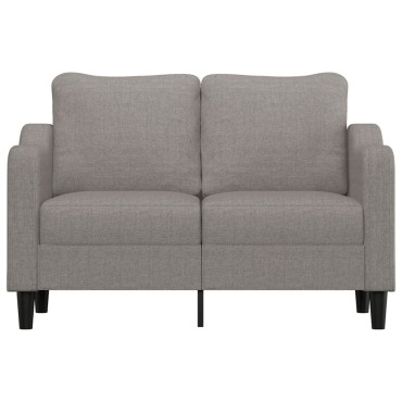 vidaXL Καναπές Διθέσιος Taupe Υφασμάτινος 158x77x80cm 1 τεμ.