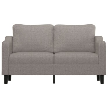 vidaXL Καναπές Διθέσιος Taupe Υφασμάτινος 158x77x80cm 1 τεμ.