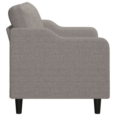 vidaXL Καναπές Διθέσιος Taupe Υφασμάτινος 158x77x80cm 1 τεμ.
