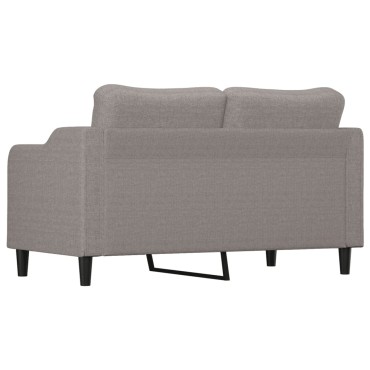 vidaXL Καναπές Διθέσιος Taupe Υφασμάτινος 158x77x80cm 1 τεμ.