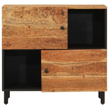 vidaXL Ντουλάπι Βοηθητικό 80x33x75cm από Μασίφ Ξύλο Ακακίας 1 τεμ.