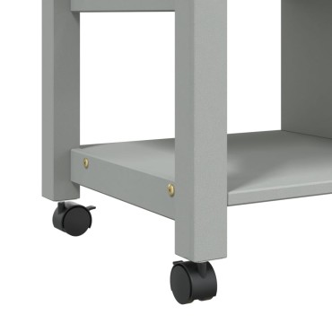 vidaXL Τρόλεϊ Κουζίνας MONZA 84x40x90cm από Μασίφ Ξύλο Πεύκου 1 τεμ.