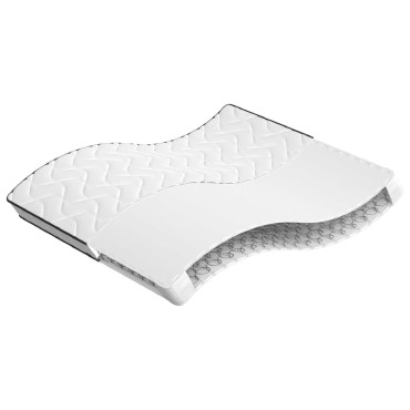 vidaXL Στρώμα με Bonnell Springs Μεσαία Σκληρότητα 180x200cm 1 τεμ. - Διπλό