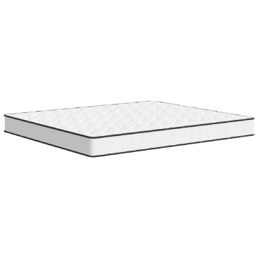 vidaXL Στρώμα με Bonnell Springs Μεσαία Σκληρότητα 180x200cm 1 τεμ. - Διπλό