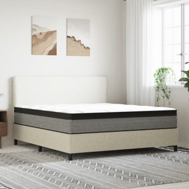 vidaXL Στρώμα με Pocket Springs Μεσαία Plus Σκληρότητα 180x200cm 1 τεμ. - Διπλό