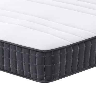 vidaXL Στρώμα με Bonnell Springs Medium 90x190cm Μονό 1 τεμ. - Μονό