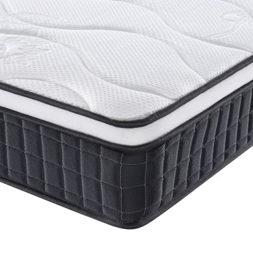 vidaXL Στρώμα με Bonnell Springs Medium 90x200cm 1 τεμ. - Μονό