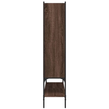 vidaXL Βιβλιοθήκη Καφέ Δρυς 102x30x141,5cm από Επεξεργασμένο Ξύλο 1 τεμ.