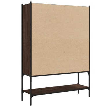 vidaXL Βιβλιοθήκη Καφέ Δρυς 102x30x141,5cm από Επεξεργασμένο Ξύλο 1 τεμ.