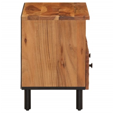 vidaXL Έπιπλο Τηλεόρασης 70x33x46cm από Μασίφ Ξύλο Ακακίας