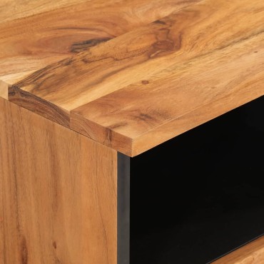 vidaXL Έπιπλο Τηλεόρασης 70x33x46cm από Μασίφ Ξύλο Ακακίας