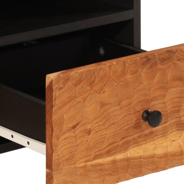 vidaXL Έπιπλο Τηλεόρασης 70x33x46cm από Μασίφ Ξύλο Ακακίας