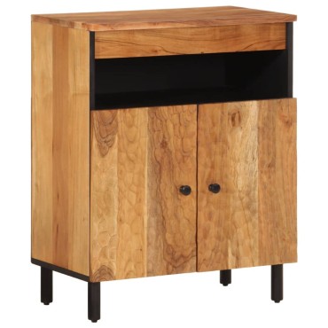 vidaXL Ντουλάπι Βοηθητικό 60x33x75cm από Μασίφ Ξύλο Ακακίας 1 τεμ.