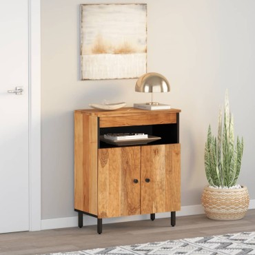 vidaXL Ντουλάπι Βοηθητικό 60x33x75cm από Μασίφ Ξύλο Ακακίας 1 τεμ.
