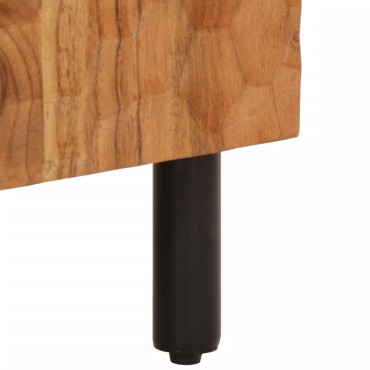 vidaXL Ντουλάπι Βοηθητικό 60x33x75cm από Μασίφ Ξύλο Ακακίας 1 τεμ.