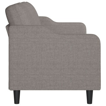 vidaXL Καναπές Τριθέσιος Taupe Υφασμάτινος 198x77x80cm 1 τεμ.