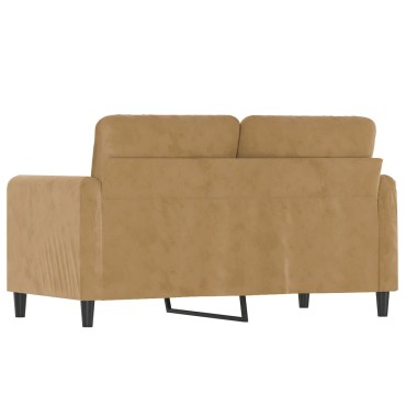vidaXL Καναπές Διθέσιος Βελούδινος 138x77x80cm 1 τεμ.