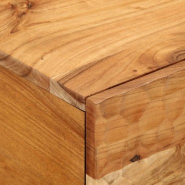 vidaXL Τραπεζάκι Σαλονιού 80x50x40cm από Μασίφ Ξύλο Ακακίας 1 τεμ.